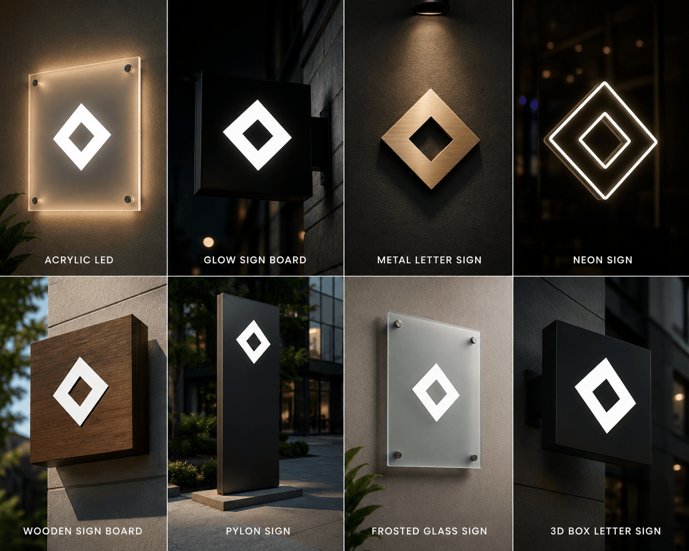 Signage Boards (Variants)