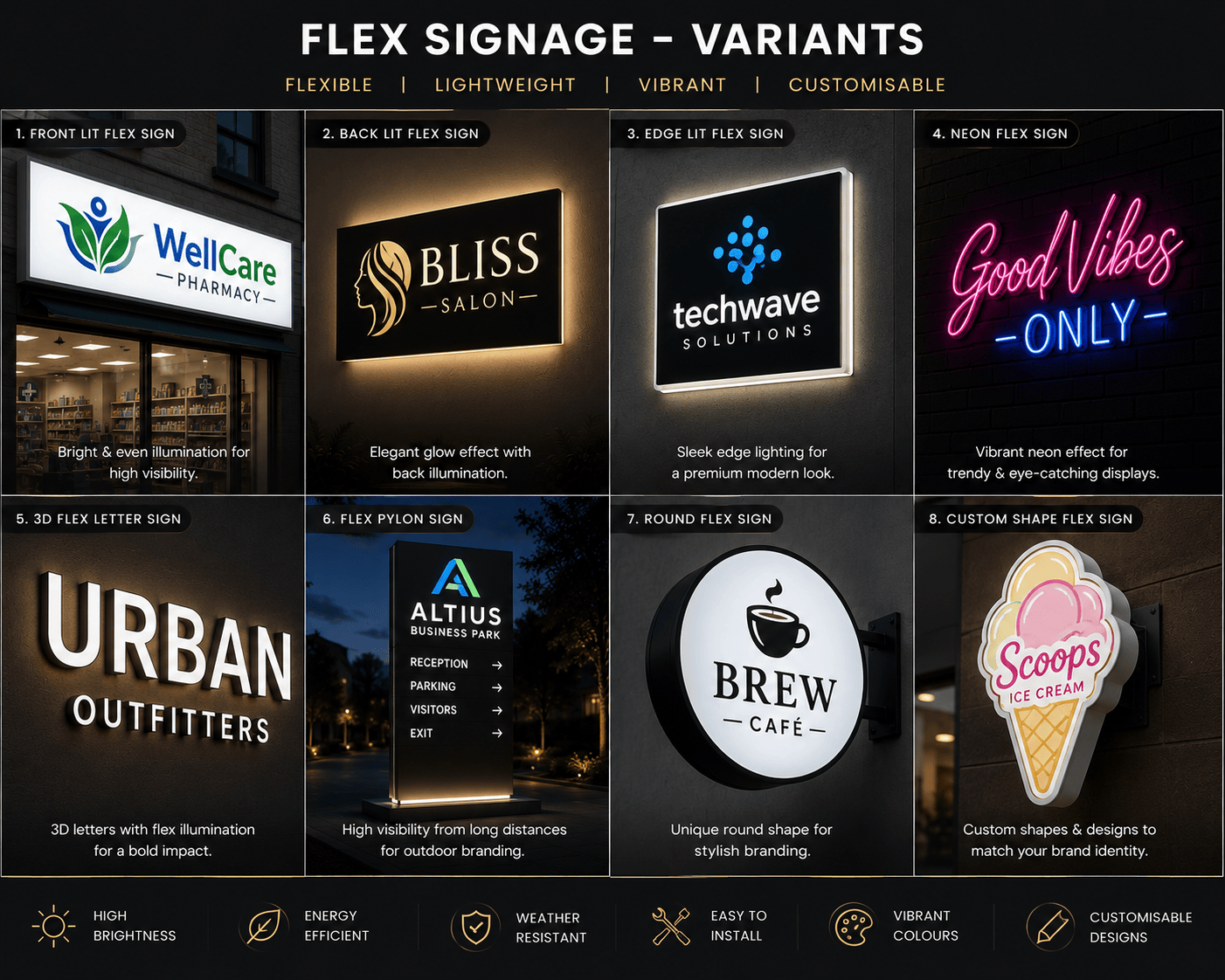 Flex Signage
