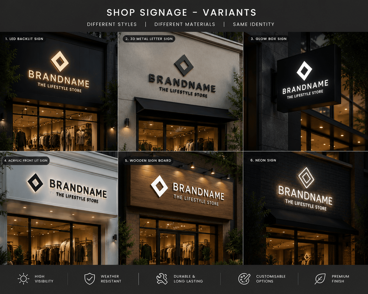 Shop Signage