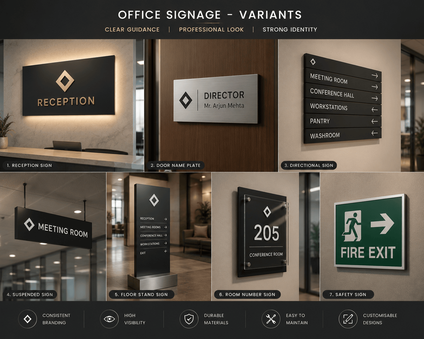 Officer Signage