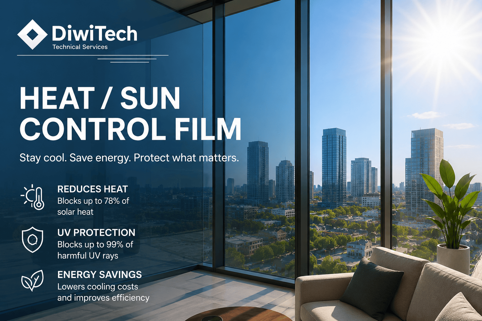 Heat/Sun Control Film